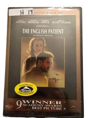 The English Patient DVD Collectors Series 2-Disc Set Winner Of 9 Academy Awards